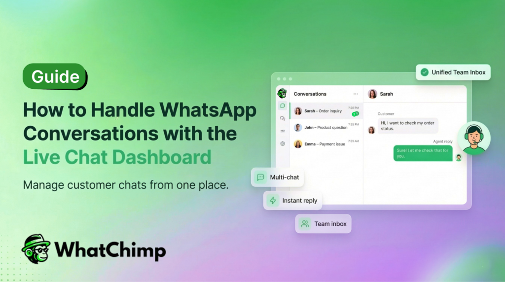 Implementing whatsapp business Live chat