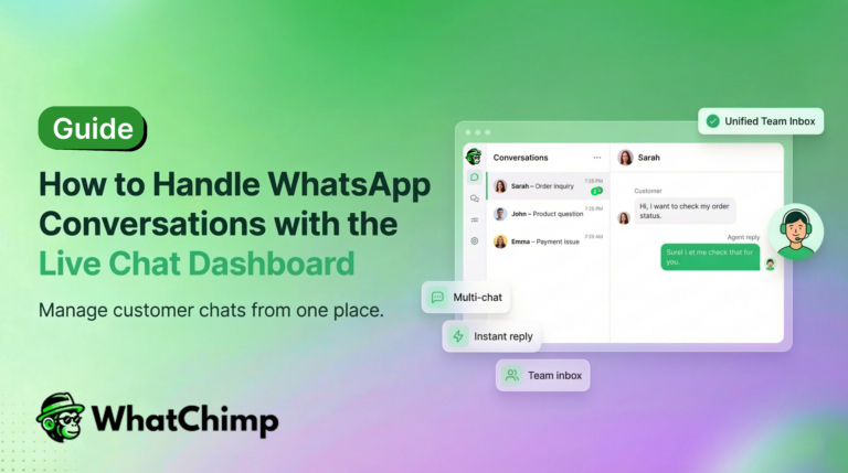 Implementing whatsapp business Live chat