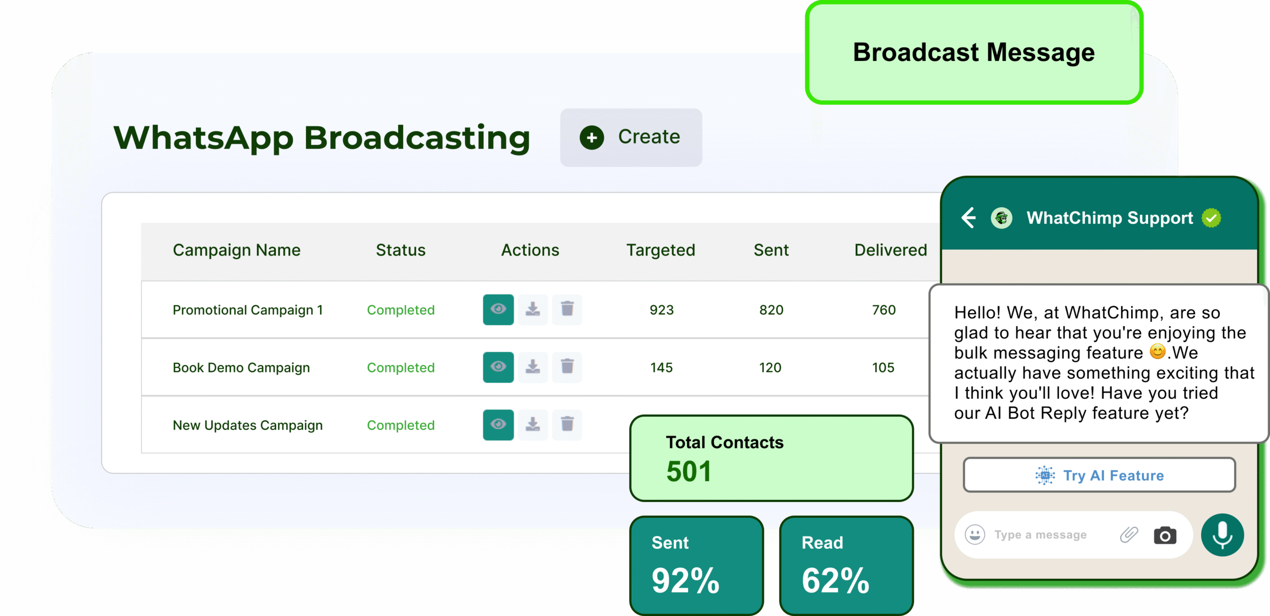 Broadcasting analytics