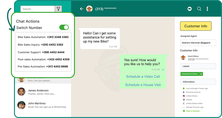 Multi Number Feature
