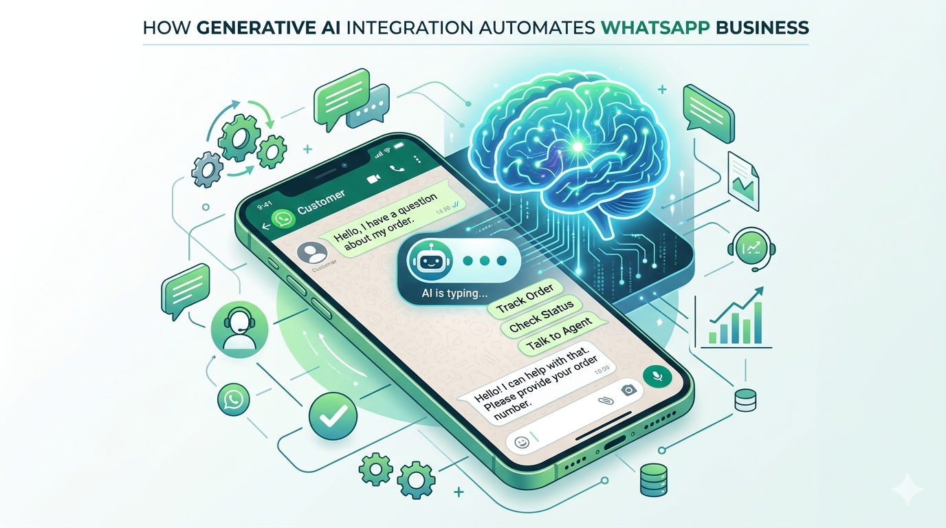 Generative ai intrgration for whatsapp business