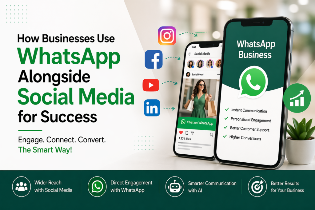 whatsapp for social media success